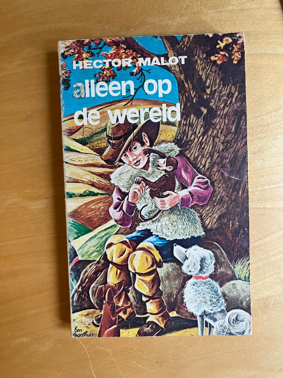Alleen op de wereld - Hector Malot (vintage), Boeken, Ophalen of Verzenden, Gelezen, Fictie algemeen