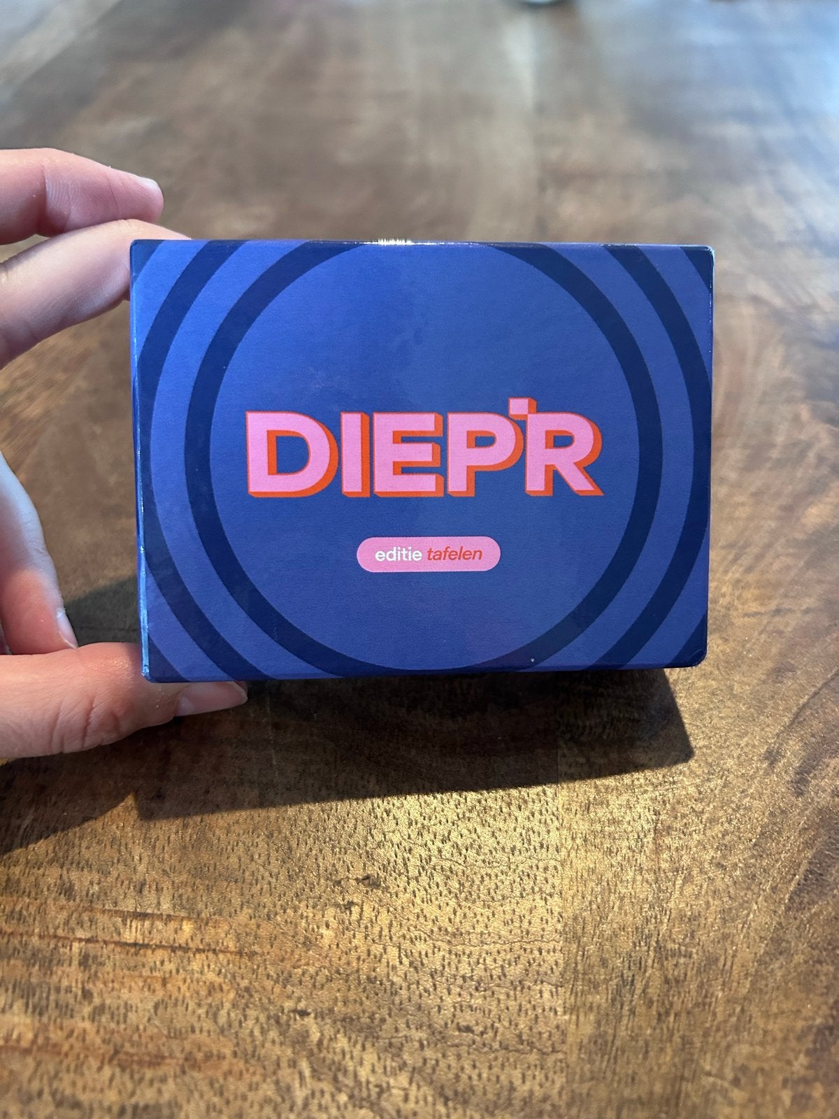 DIEP'R editie tafelen - Zo goed als nieuw, Ophalen of Verzenden, Zo goed als nieuw