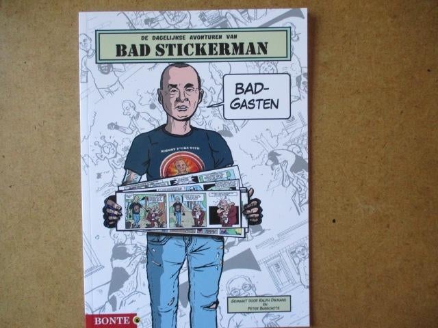 adv8213 bad stickerman, Eén stripboek, Ophalen, Gelezen
