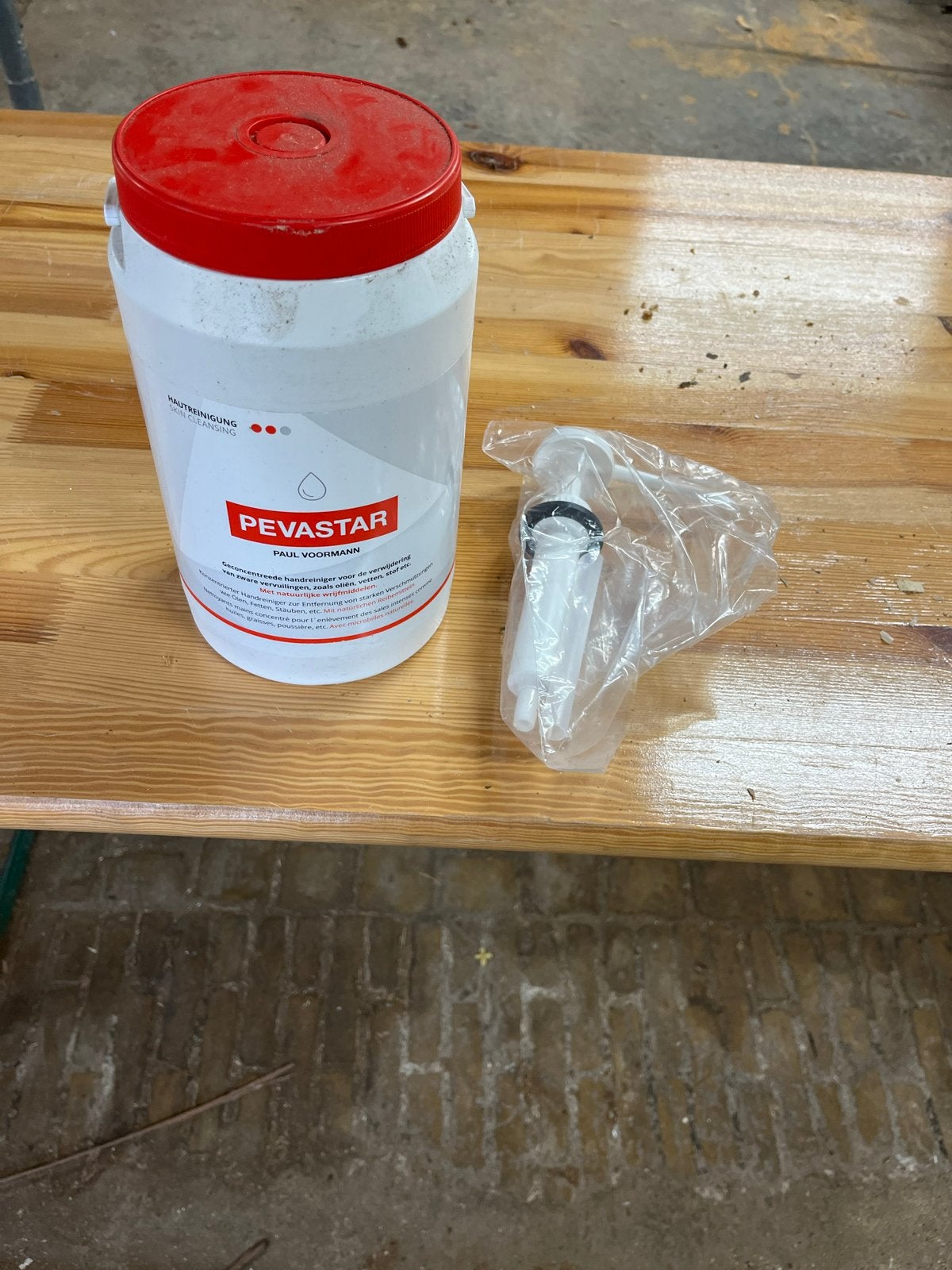 Pevastar Garagezeep 3L met Dispenser, Verzenden