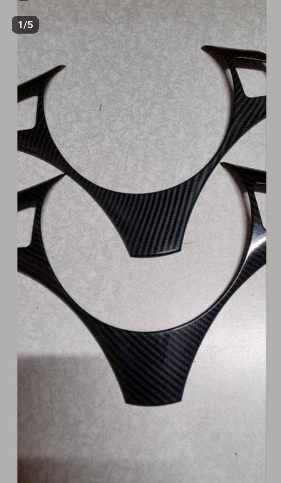 CARBON STUUR COVER BMW E90 E91 E92 E93, Ophalen of Verzenden