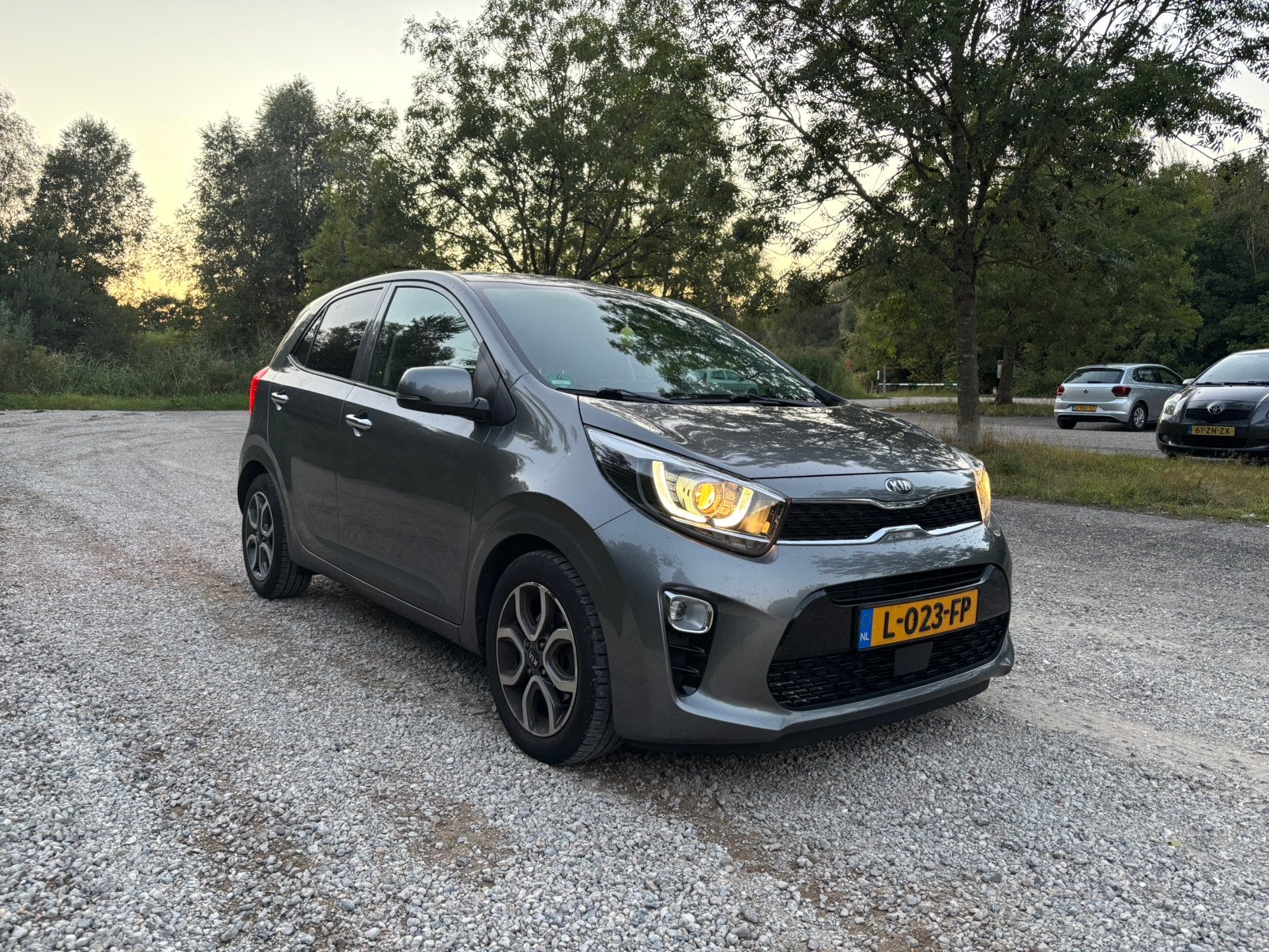 Kia Picanto 1.0 DPi 67 pk DynamicPlusLine – 2021 – 56.634 km, Voorwielaandrijving, Stof, Parkeersensor, 4 stoelen