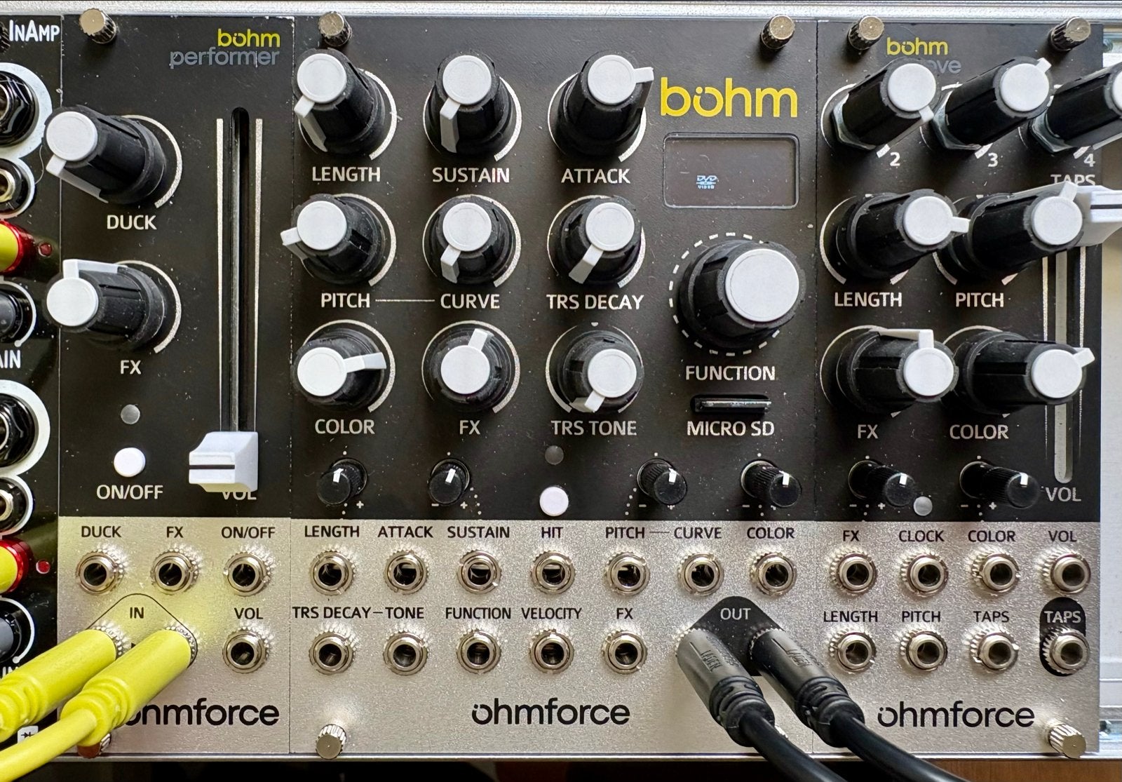 Ohmforce Bohm Performer Kick System Eurorack Module, Muziek en Instrumenten, Soundmodules, Ophalen of Verzenden, Zo goed als nieuw