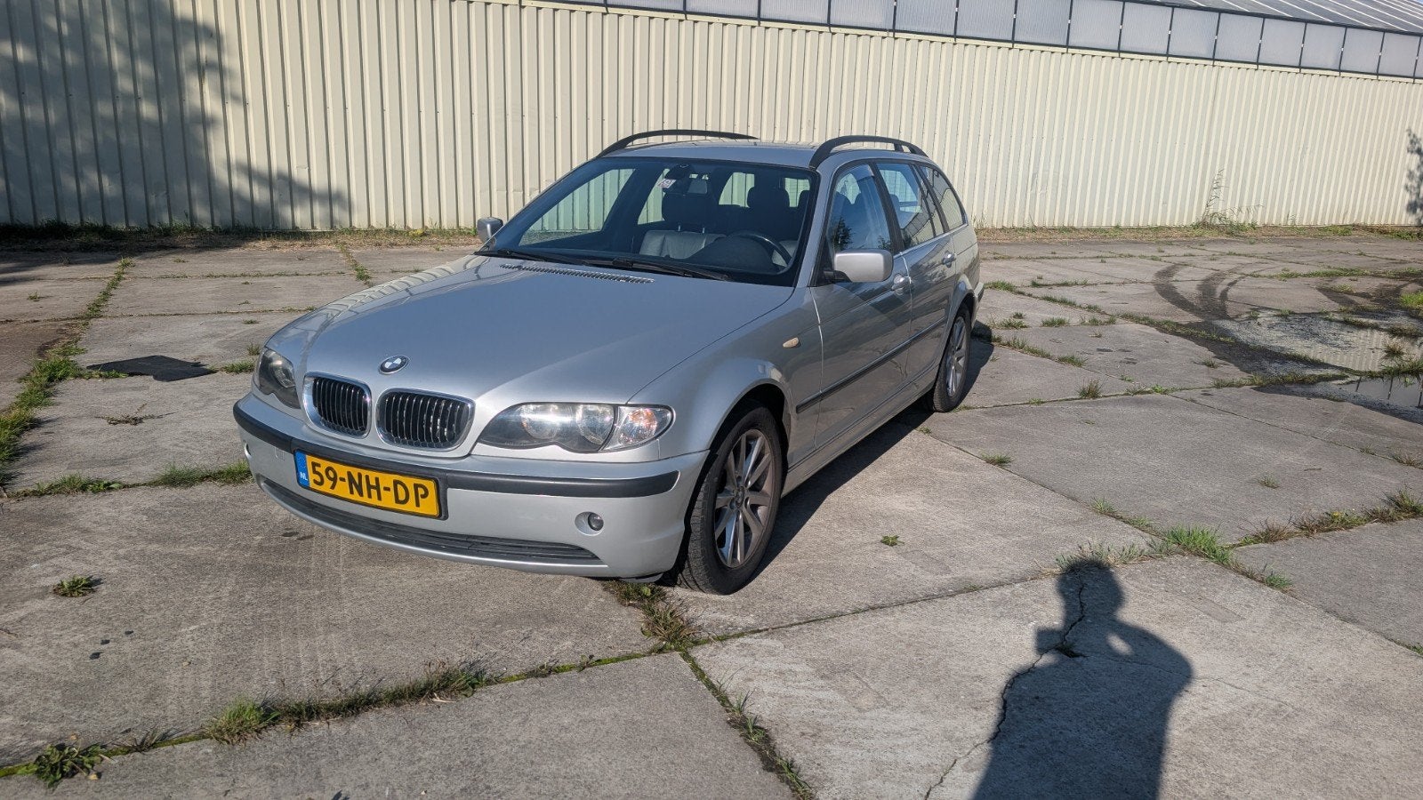 BMW 3-Serie 2.0 I 318 Touring AUT 2003 Grijs, Auto's, Automaat, Achterwielaandrijving, 1995 cc, Particulier
