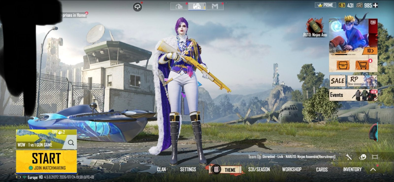 PUBG Mobile Account - Level 75 met 36 Mythics!, Online, Gebruikt, Shooter, Ophalen of Verzenden
