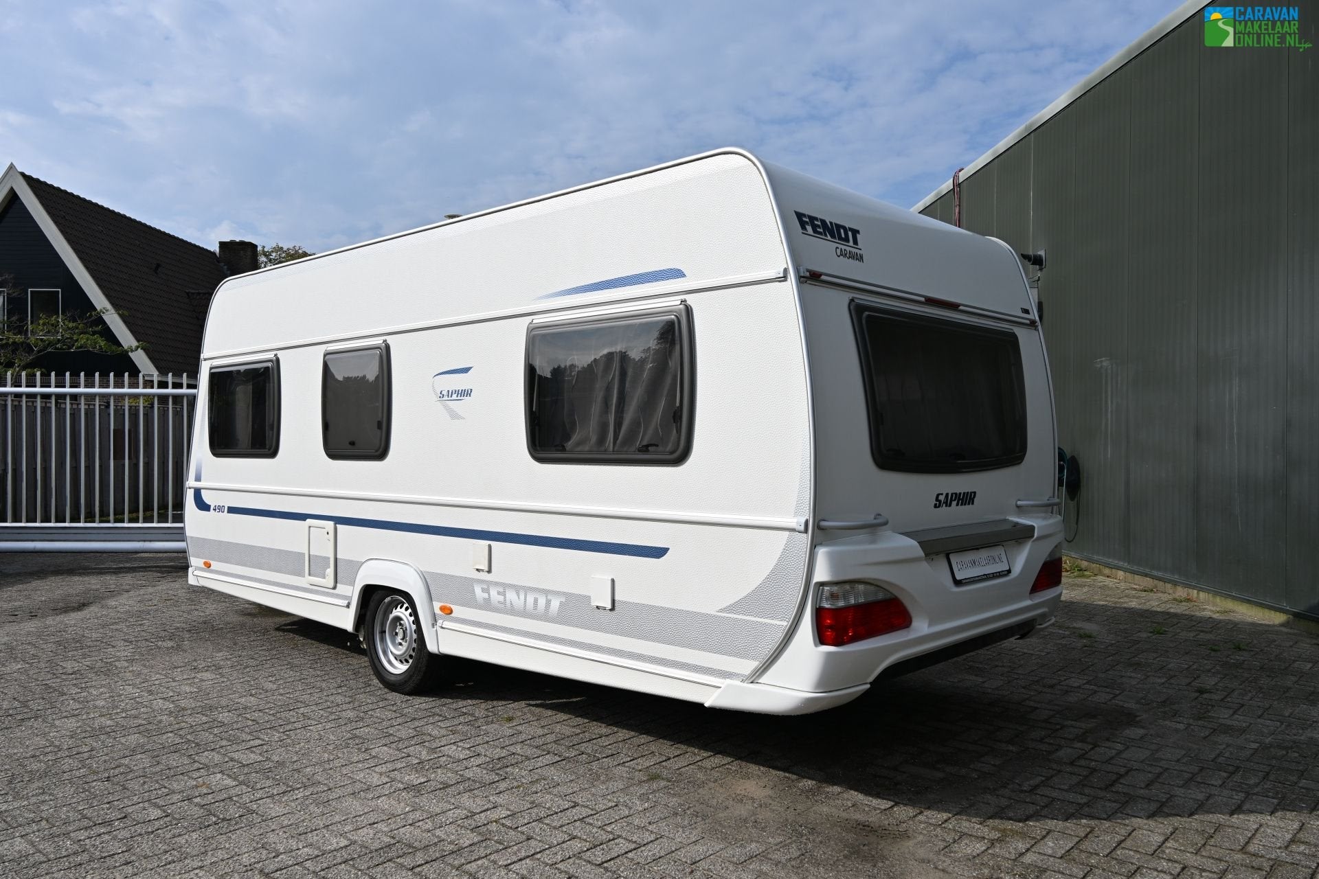Fendt Saphir 490 Voortent BOVAG 2026, Caravans en Kamperen, Rondzit, Bedrijf, Ringverwarming, Fendt