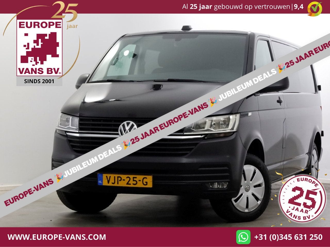 Volkswagen Transporter T6.1 2.0 TDI 110pk Lang D.C Comfortli, Auto's, Bestelauto's, Voorwielaandrijving, Gebruikt, Euro 6, 4 cilinders