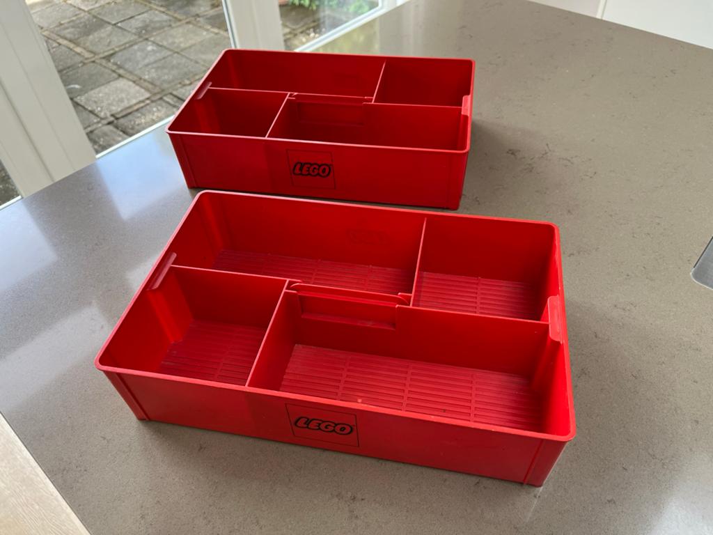 Vintage lego sorteerbakken, Ophalen, Gebruikt, Overige thema's, Lego