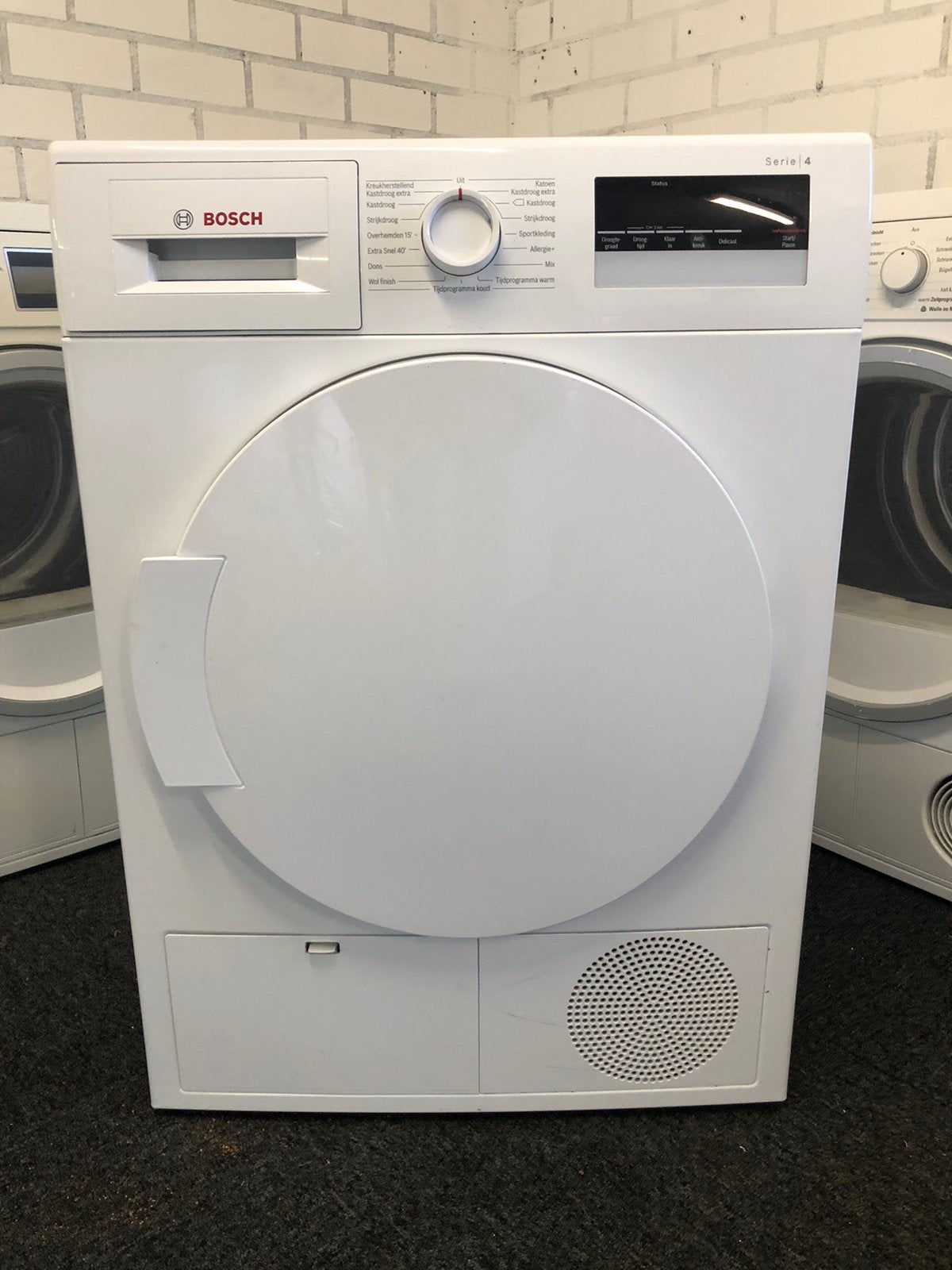 €275 8kg condensdroger Bosch Serie4 MET GARANTIE OPHALEN, Ophalen, Minder dan 85 cm, 8 tot 10 kg, Zo goed als nieuw
