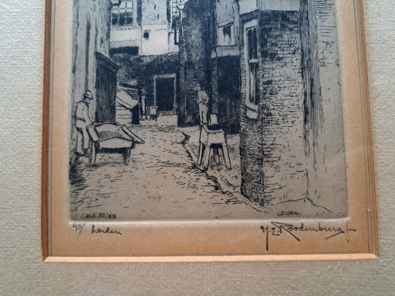 Stadhuistoren in Leiden, door H.E Roodenburg., Architectuur, 24 cm, 1900 - 1949, Verzenden