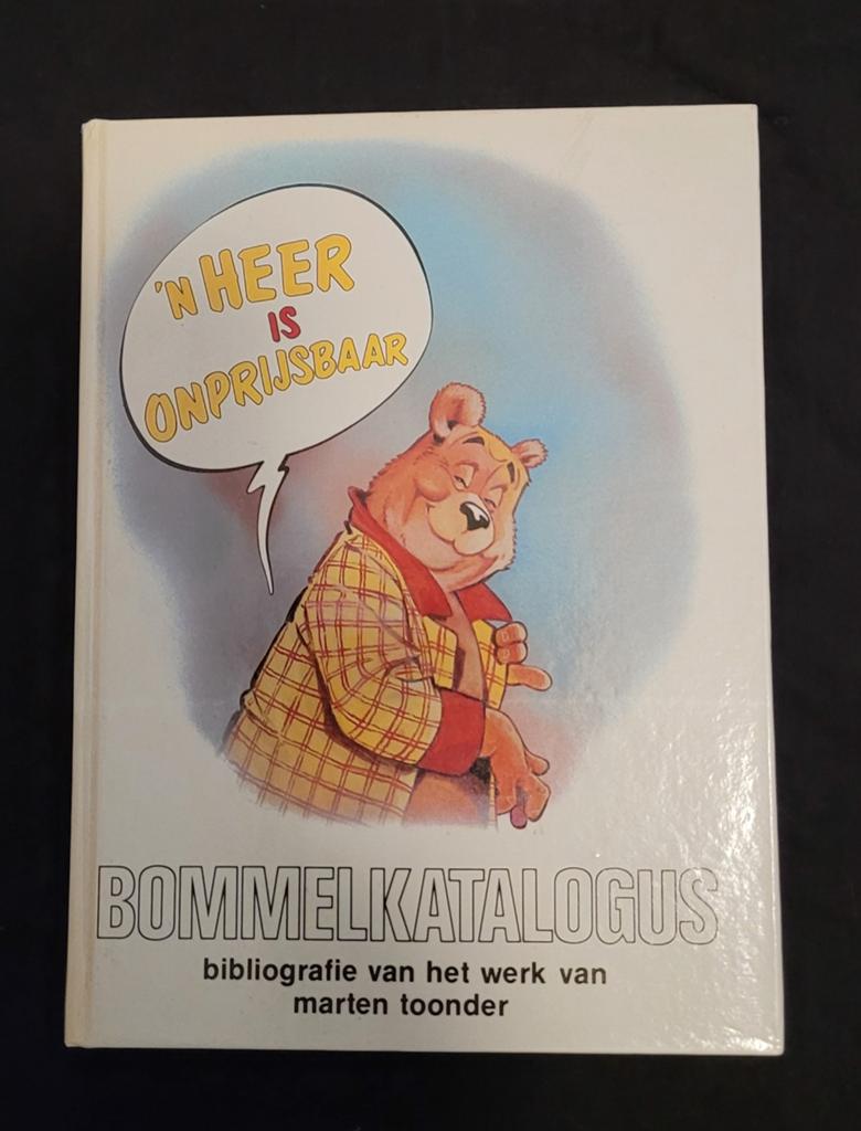 Bommelkatalogus genummerd HC Tom Poes Hans Matla, Eén stripboek, Ophalen of Verzenden, Zo goed als nieuw