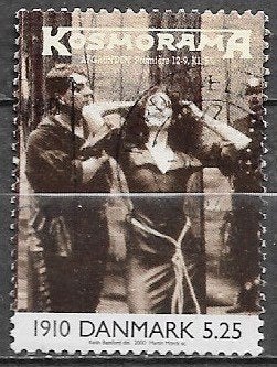 DENEMARKEN 5,25 Kr. zegel Millenium (I) 2000, Verzenden, Denemarken, Gestempeld