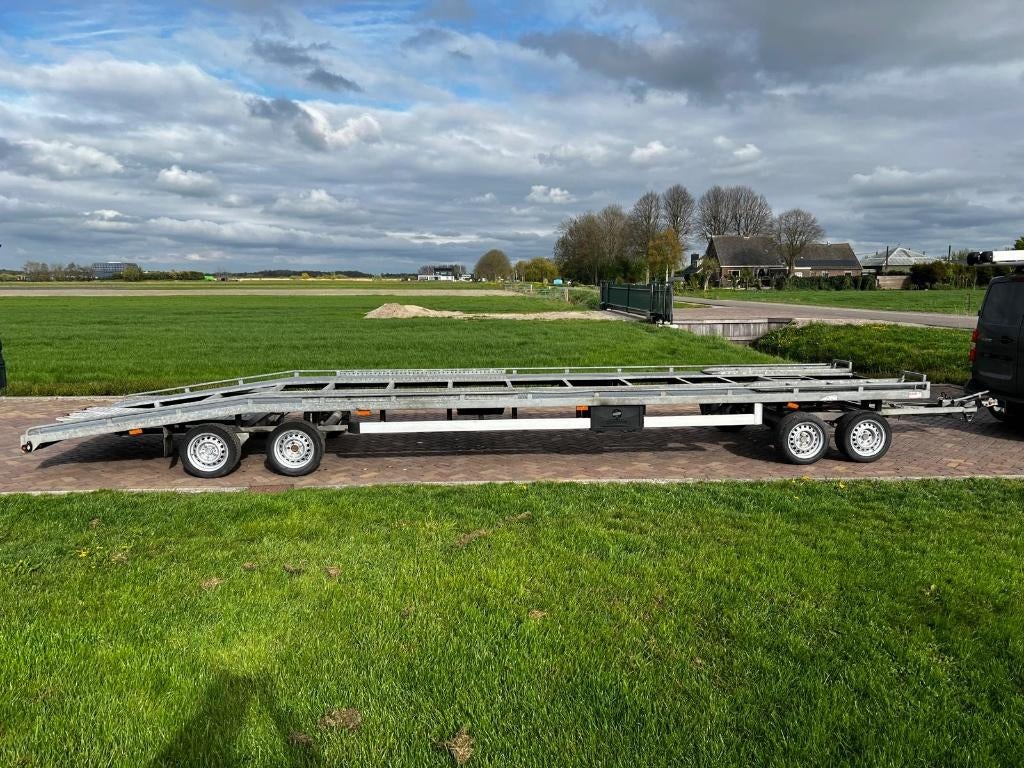 Witteveen autoambulance aanhangwagen schamel, Auto diversen, Aanhangers en Bagagewagens, Ophalen