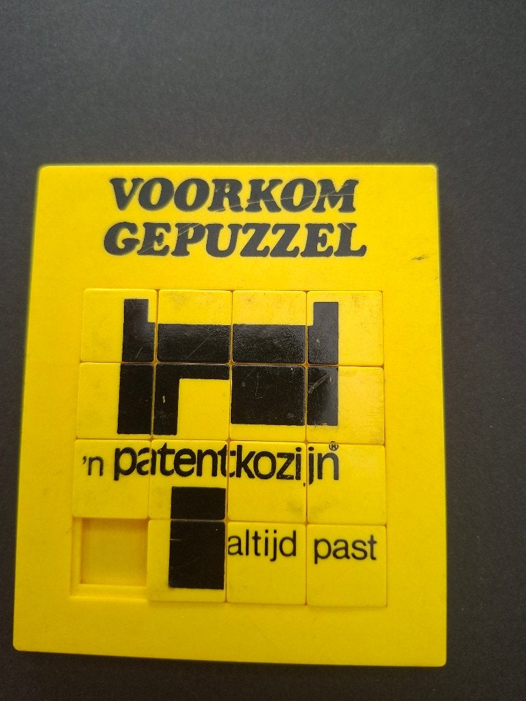 schuifpuzzel patentkozijn, Verzenden, Minder dan 500 stukjes, Gebruikt, Overige typen