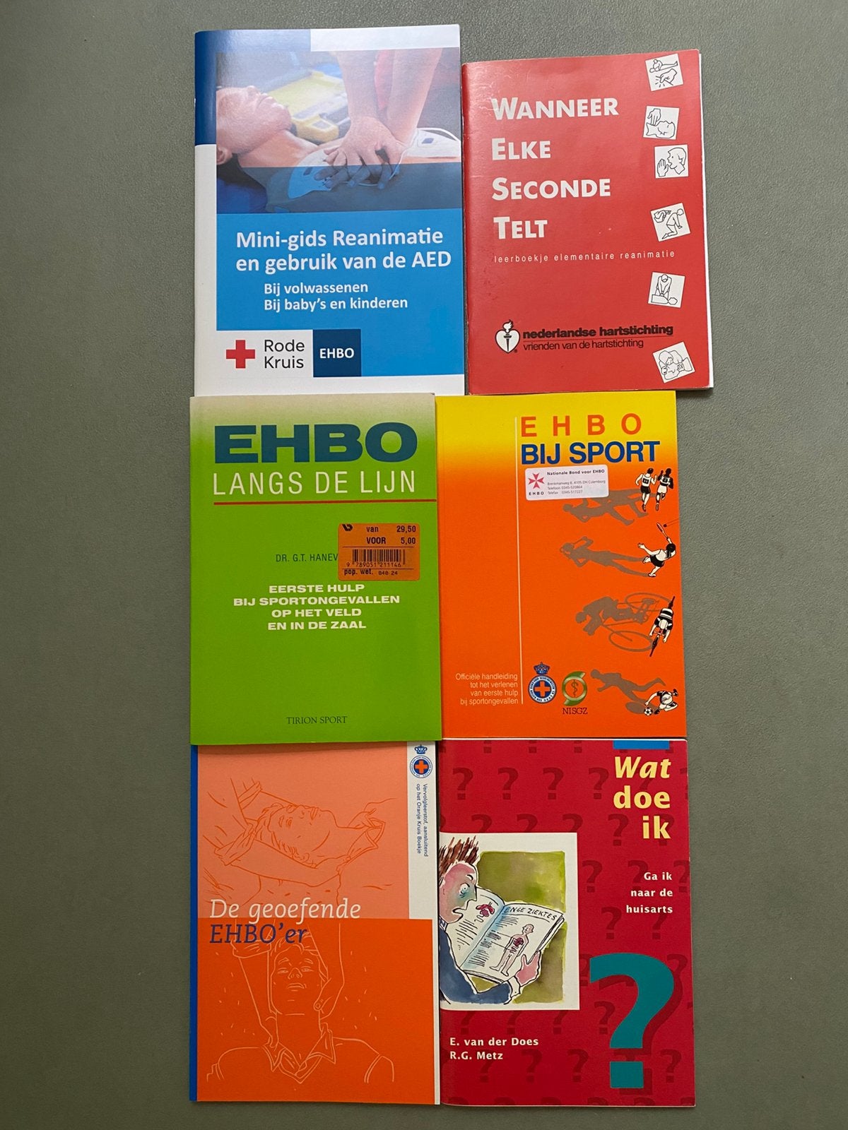 EHBO, Ophalen of Verzenden, Zo goed als nieuw