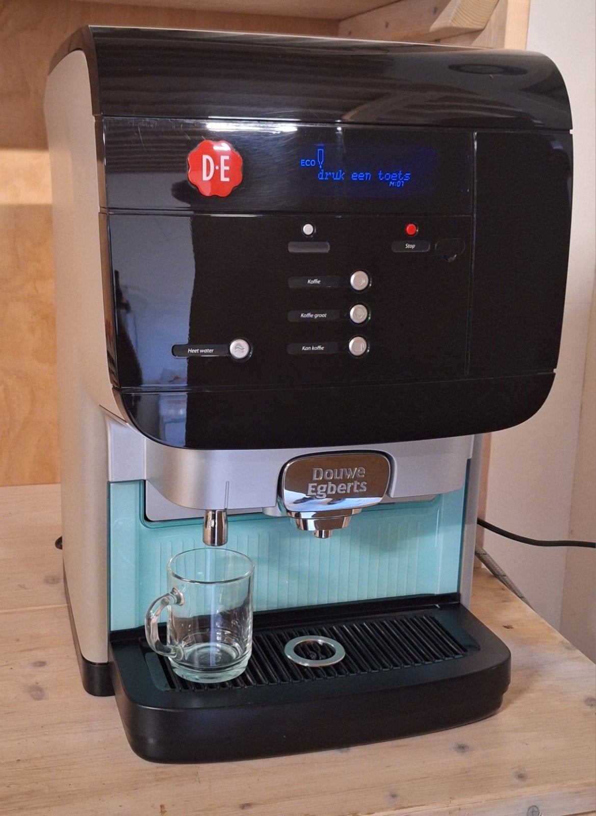 DE koffiemachine, Ophalen, Gebruikt, Overige typen, 10 kopjes of meer