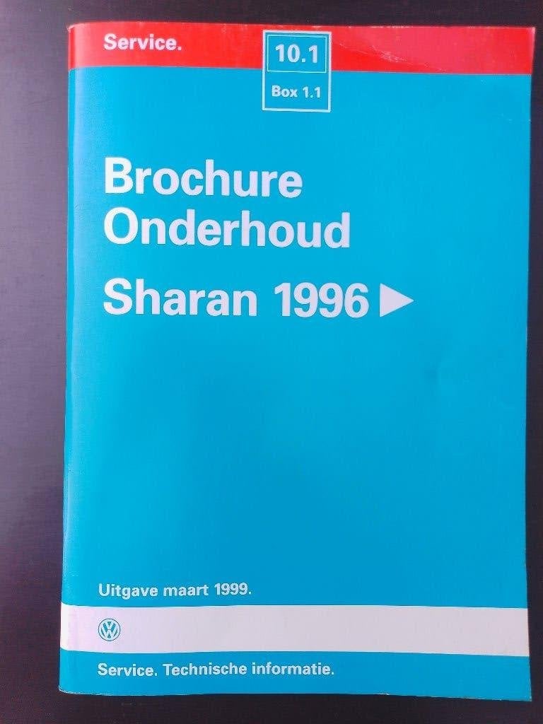 Volkswagen Sharan dealer werkplaatsboek Onderhoudswerk, Boeken, Auto's | Boeken, Ophalen of Verzenden, Gelezen, Volkswagen
