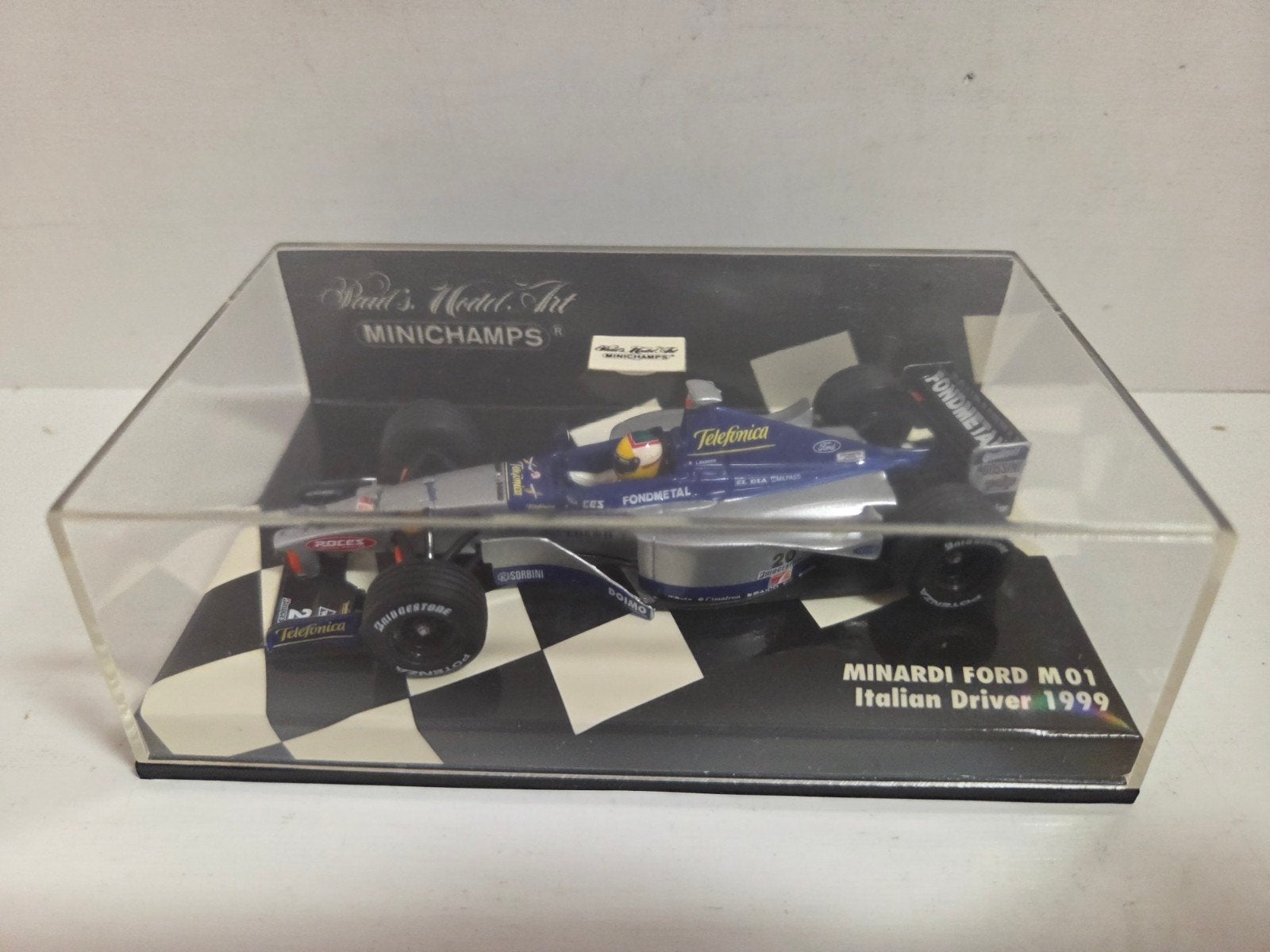 Minichamps Minardi Ford 1999, Auto, ., Ophalen of Verzenden, Zo goed als nieuw