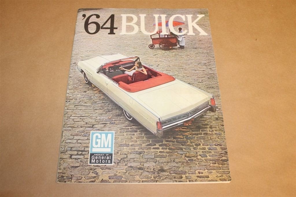 Zeldzame reclame-uitgave - Buick 1964, Ophalen of Verzenden, Zo goed als nieuw, Overige merken