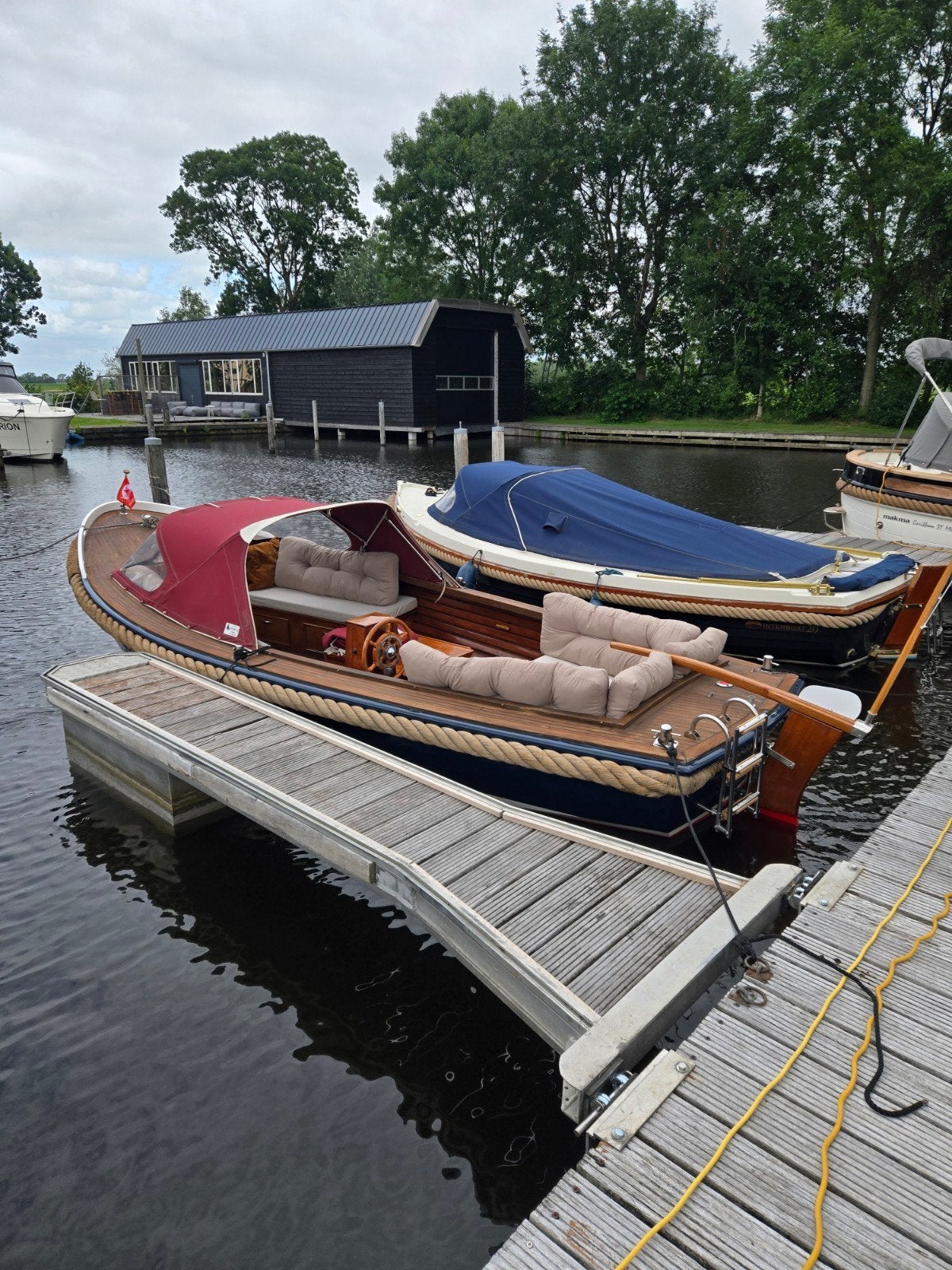 De Schiffart Vlet 6000 - Klassieke Stalen Vlet - 29pk diesel, Rondzit, 29 pk, Staal, Binnenboordmotor