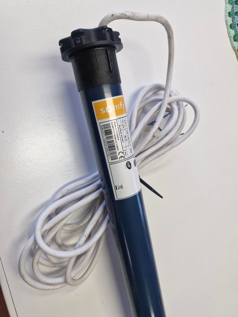 Somfy buismotor IO 6/17 met ritsscreen adaptie, Overige kleuren, Minder dan 100 cm, Nieuw, Ophalen of Verzenden