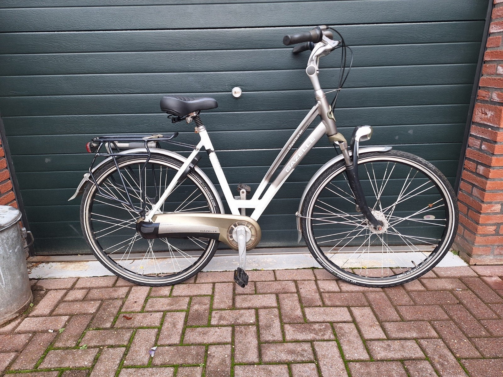 Gazelle Chamonix damesfiets, Ophalen, Versnellingen, Gazelle, Trommelrem