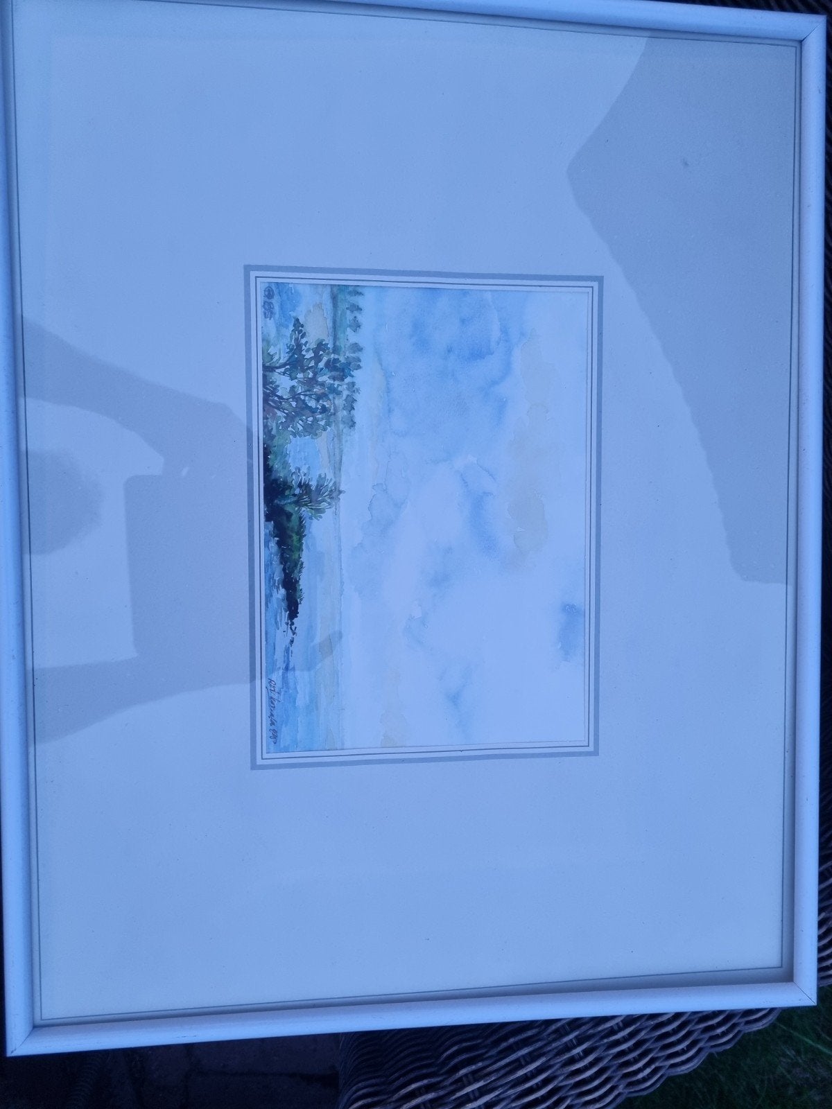 Aquarel van Rob Kornalja - Landschap, Landschap, Aquarel, Papier/karton, Ophalen of Verzenden