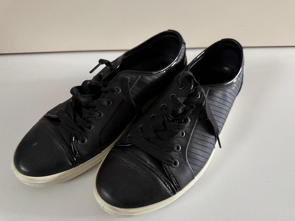 Damesschoen merk Ecco, Ophalen, Ecco, Zwart, Sneakers of Gympen
