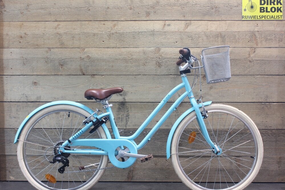 24 inch B'twin classic 500 meisjesfiets 7v + 3 mnd garantie