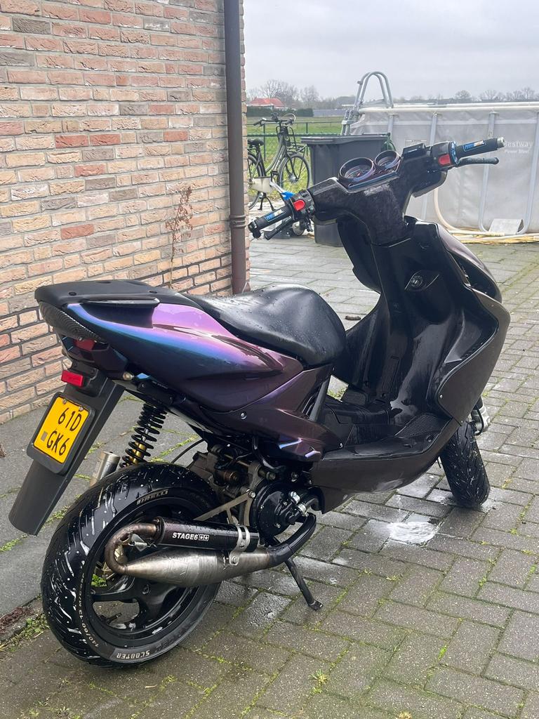 Aerox, Fietsen en Brommers, Scooters | Yamaha, Gebruikt, Aerox, Maximaal 45 km/u, Tweetakt, Ophalen