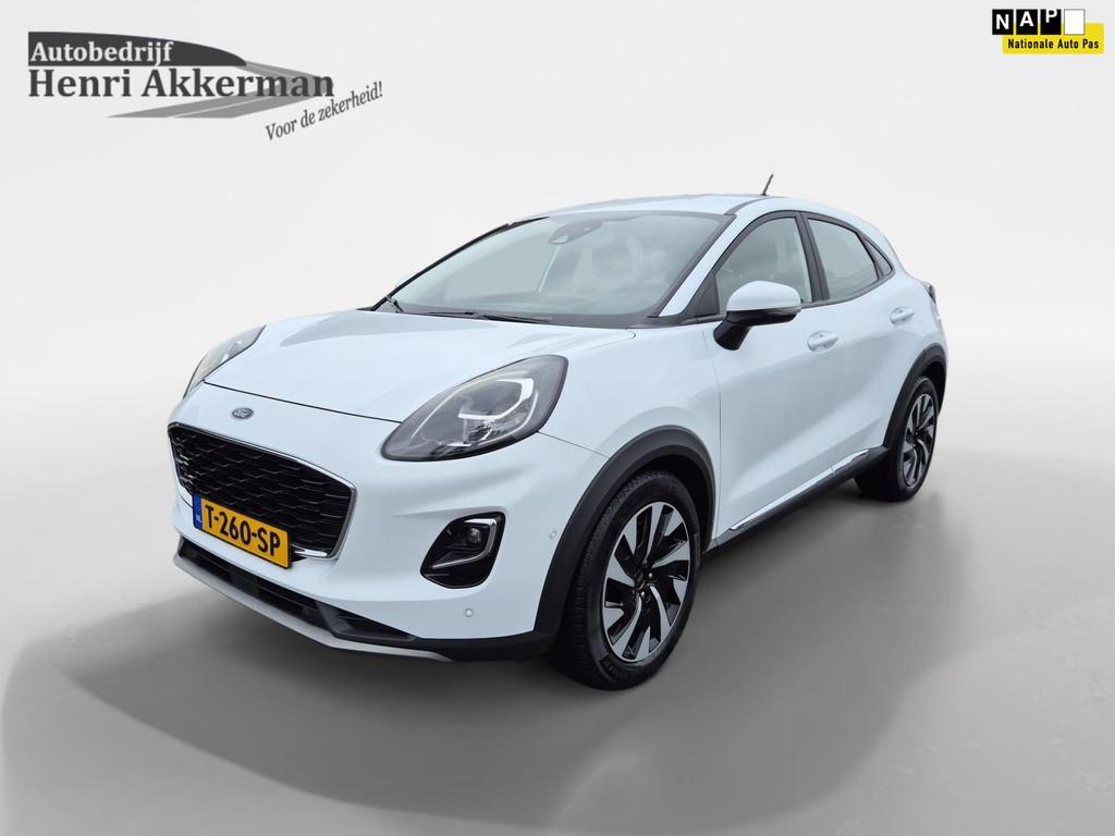 Ford Puma 1.0 EcoBoost Hybrid Titanium, Auto's, Ford, Bedrijf, Te koop, Puma, ABS, Achteruitrijcamera, Airbags, Airconditioning