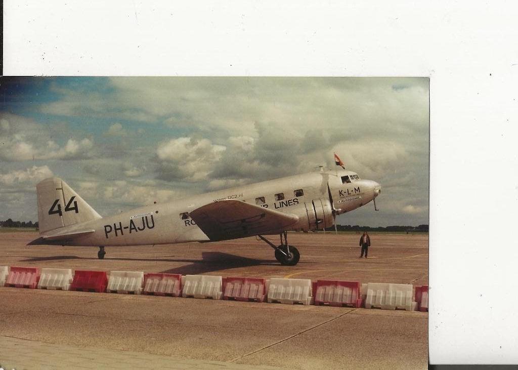 KLM vliegtuig PH AJU 44  Foto, Ophalen of Verzenden, Ongelopen, Noord-Holland