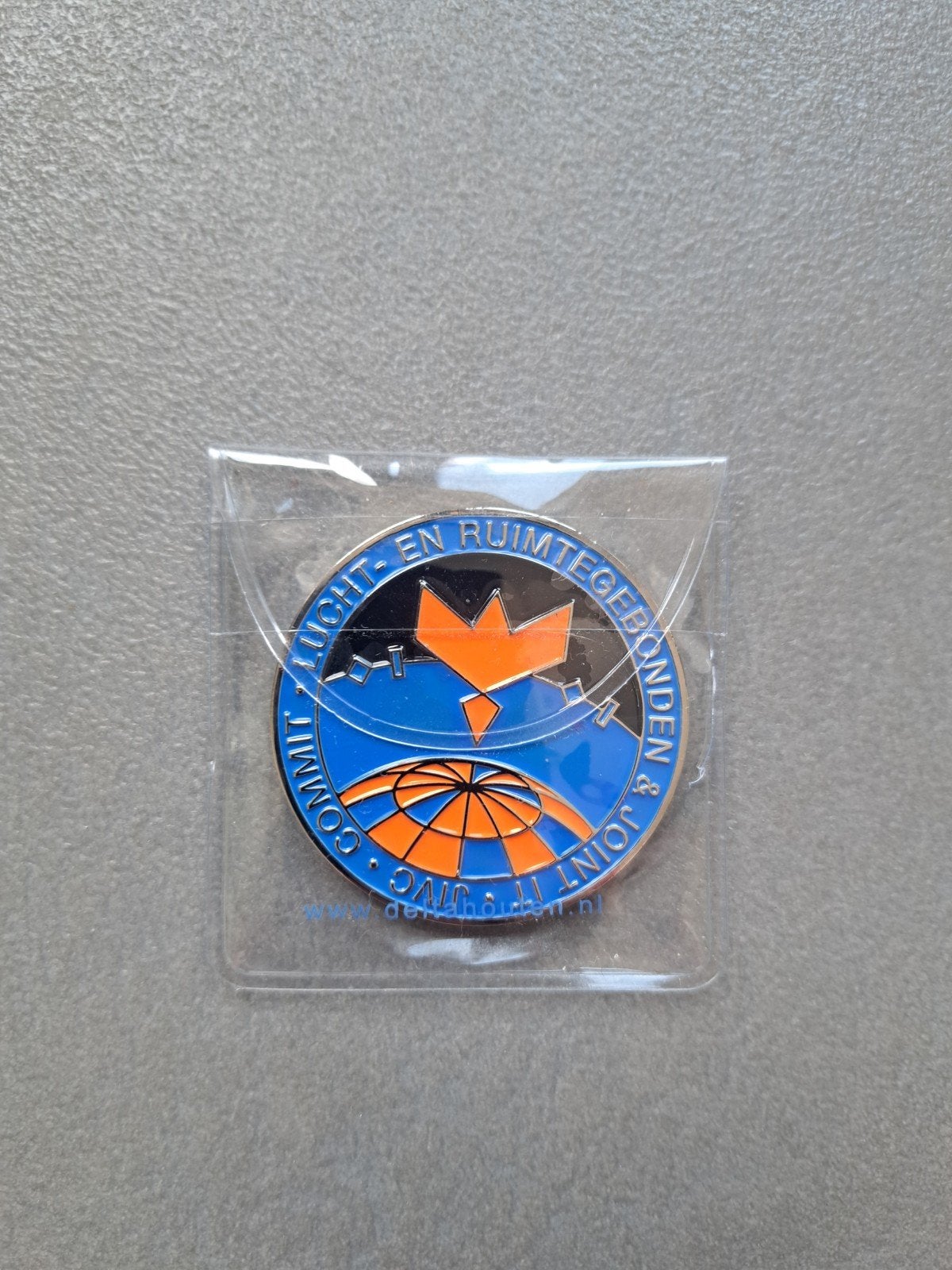 Coin Lucht- en Ruimtegebonden & Joint Commit, Ophalen of Verzenden, Overige soorten, Nederland, Embleem of Badge