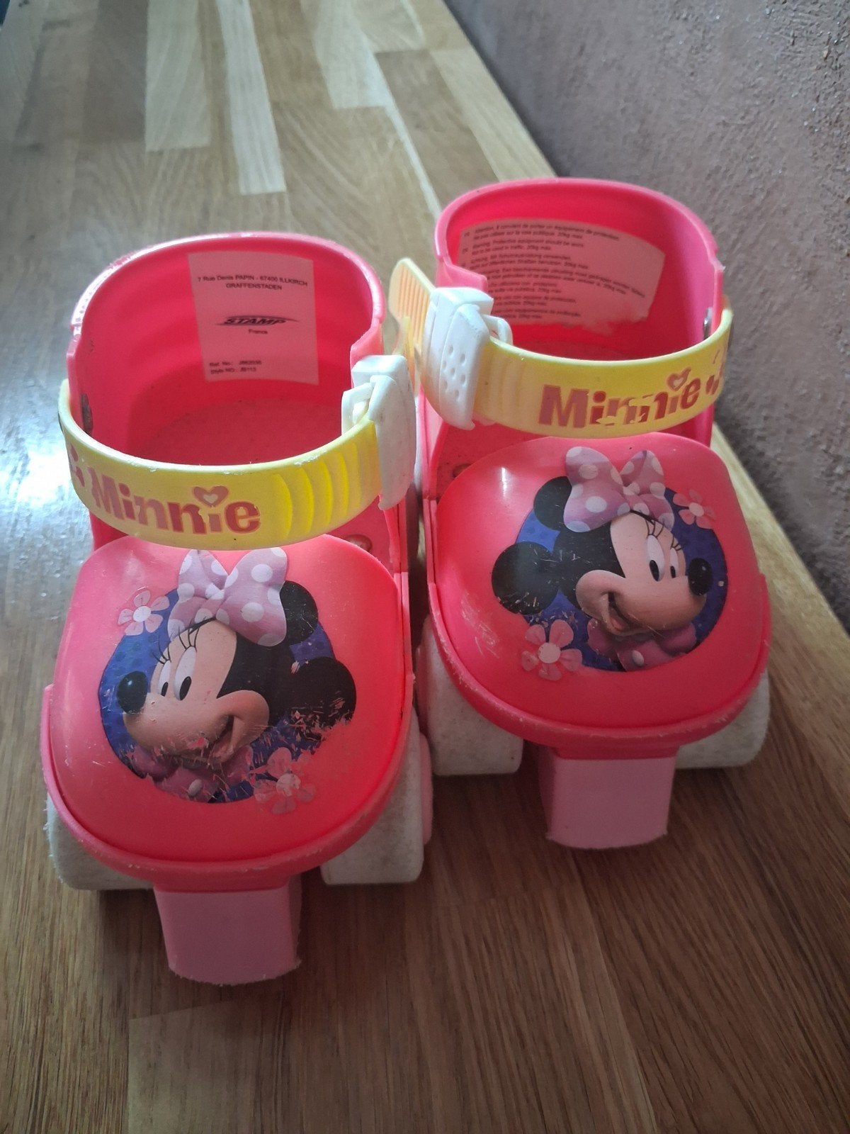 Verstelbare Mickey mousse rolschaatsen in prima staat, Ophalen of Verzenden, Zo goed als nieuw