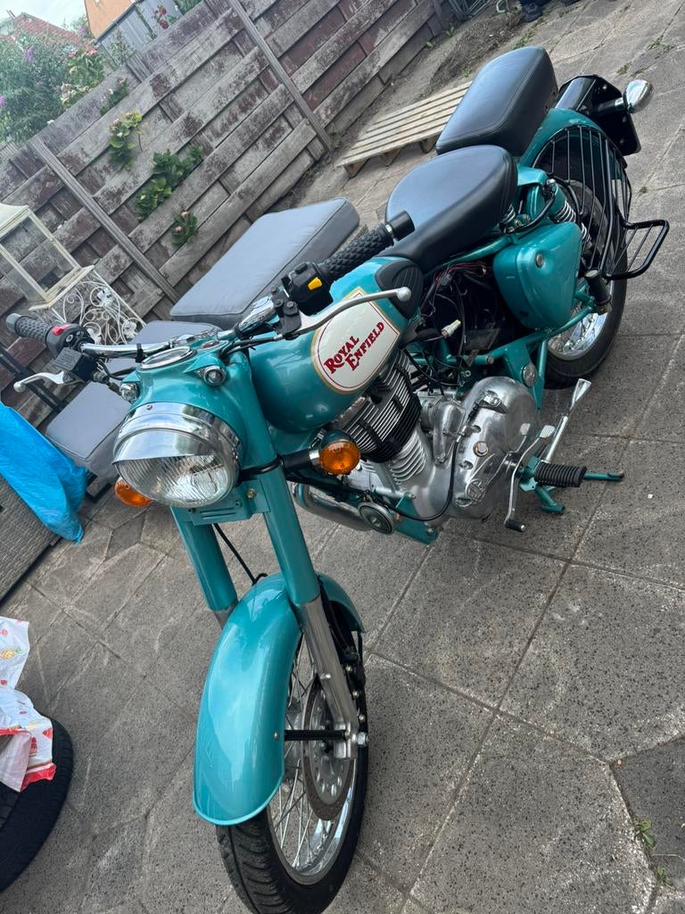Royal Enfield 500 TEAB, Motoren, Ophalen, Gebruikt