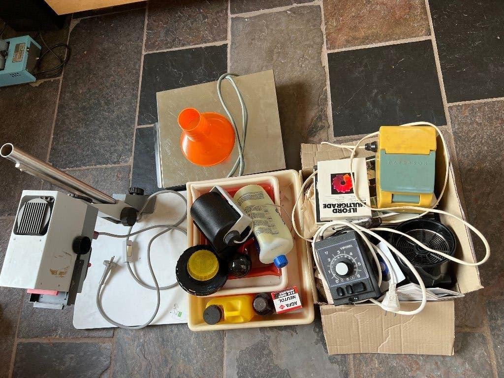 Spullen voor DOKA - donkere kamer, Ophalen, Gebruikt, Doka-onderdelen, Draagbaar