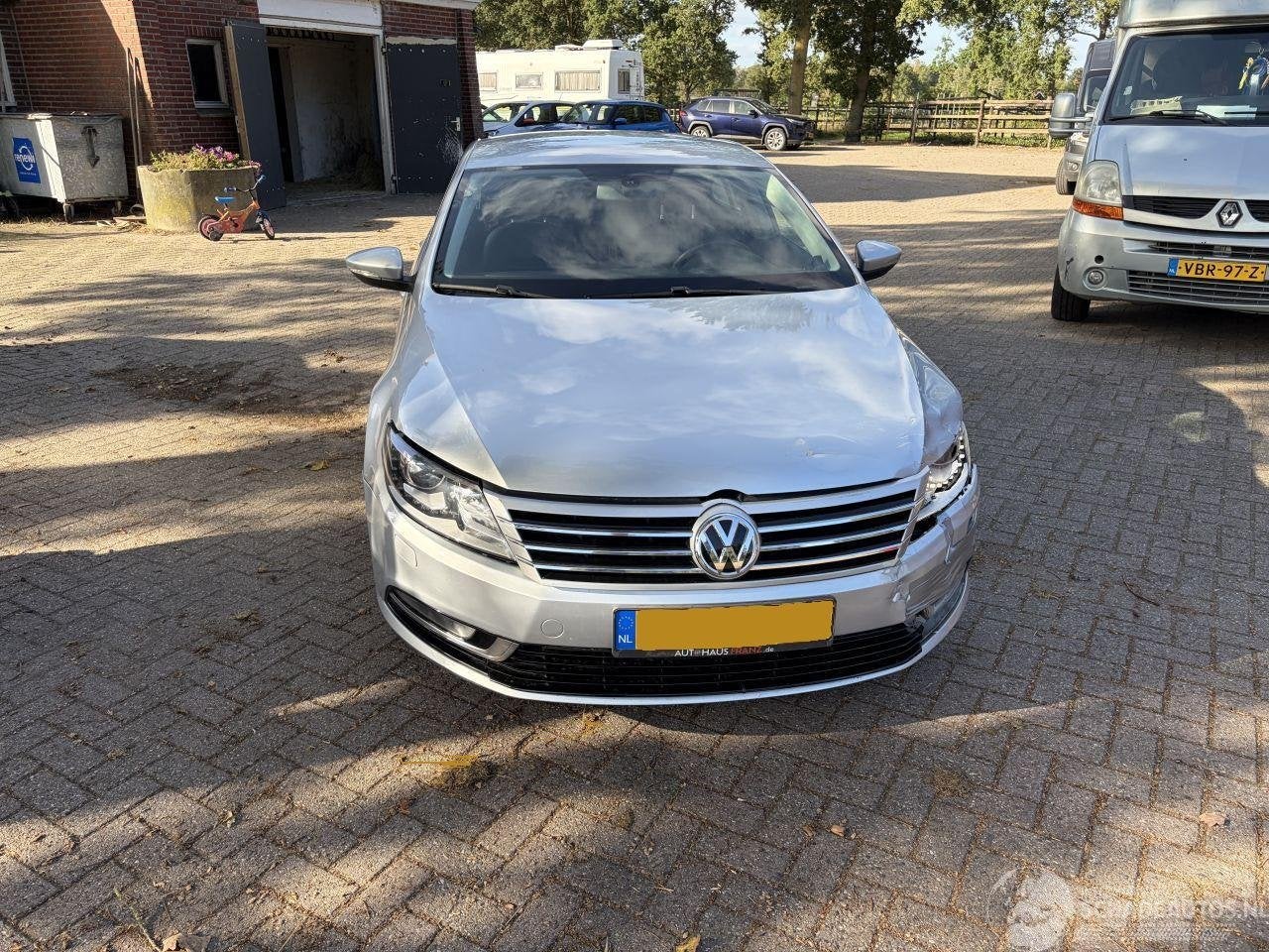 Volkswagen Passat CC 2.0 vol leer (bj 2013, automaat), Auto diversen, Automaat, 1984 cc, Volkswagen, Volkswagen AG
