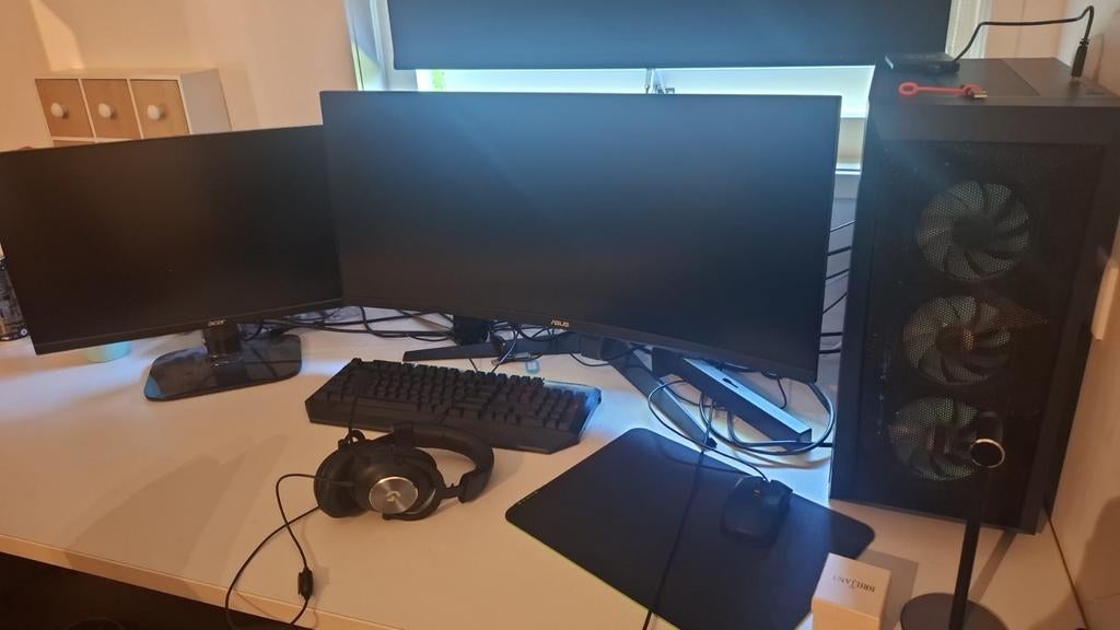 Krachtige Gaming pc, Computers en Software, Desktop Pc's, Ophalen of Verzenden, Zo goed als nieuw, Gaming, HDD