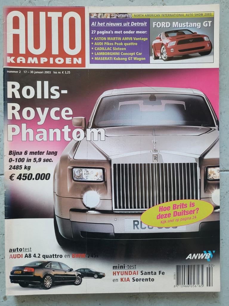 Autokampioen nr 2 van 2003, Ophalen of Verzenden, Gelezen, Algemeen