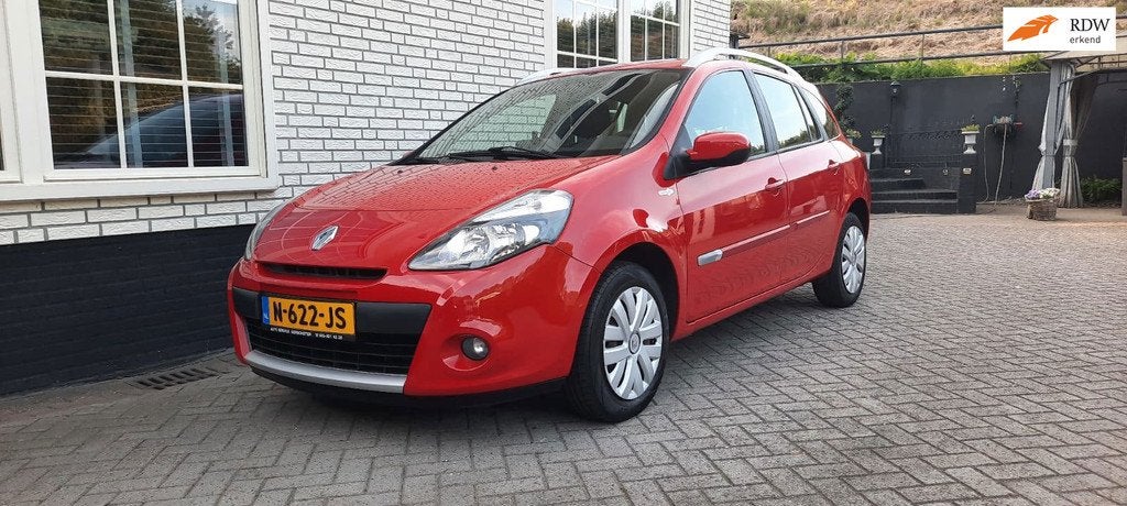 Renault Clio Estate 1.2-16V Authentique LAGE KMSTAND AIRCO J, Voorwielaandrijving, Euro 5, 535 kg, 4 cilinders