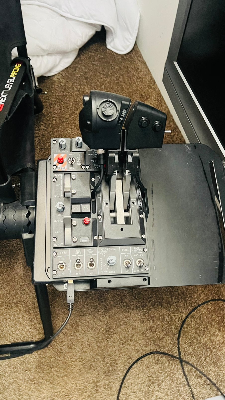 Flight sim setup orion 2 winwing, Ophalen, Zo goed als nieuw