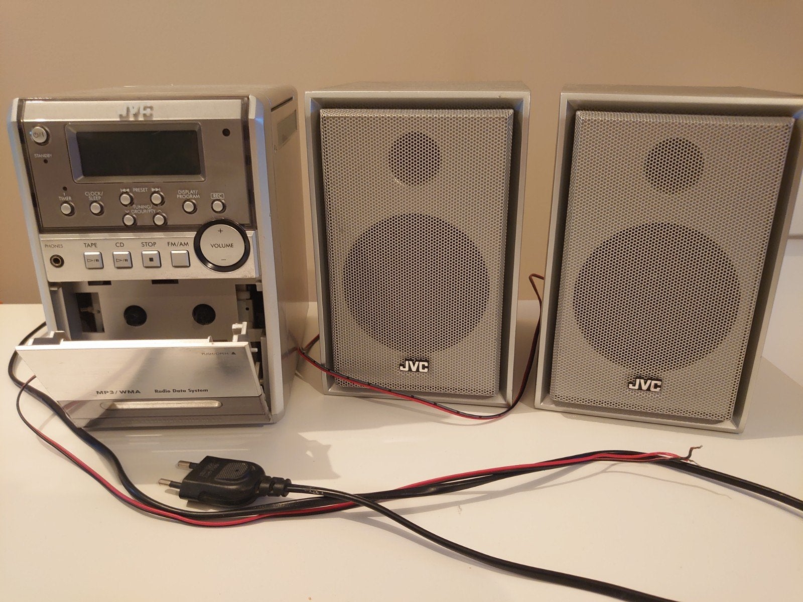 JVC Micro component system, Ophalen, Gebruikt, Minder dan 60 watt, JVC