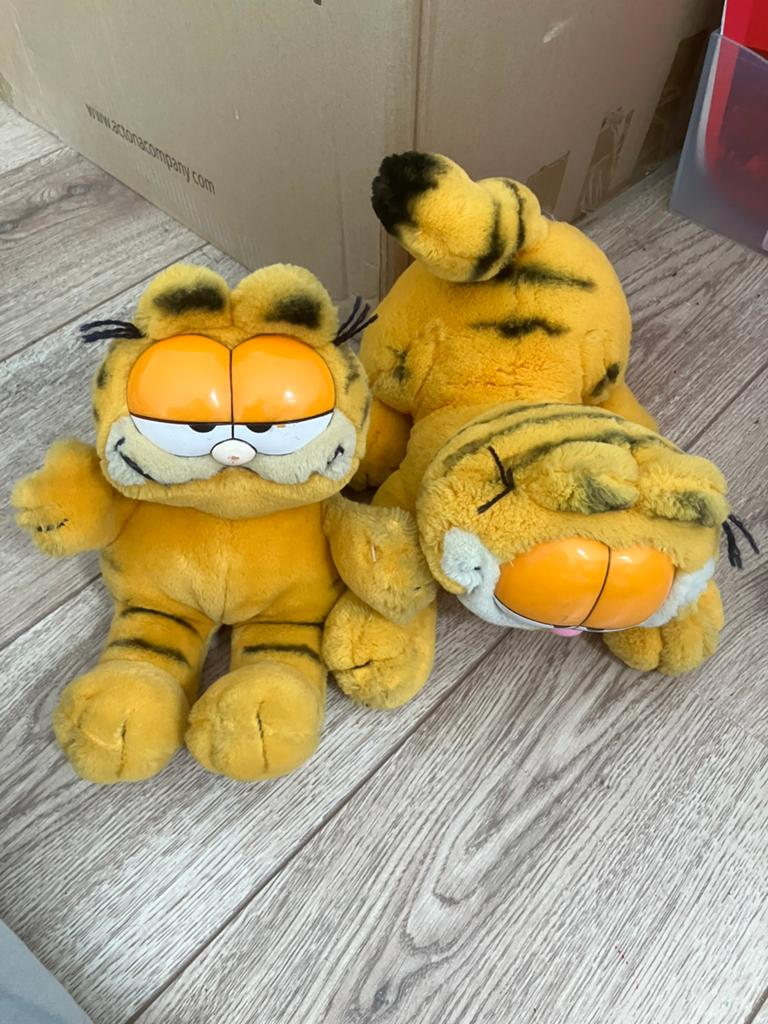 Garfield knuffels, Kinderen en Baby's, Speelgoed | Knuffels en Pluche, Ophalen, Zo goed als nieuw, Overige typen