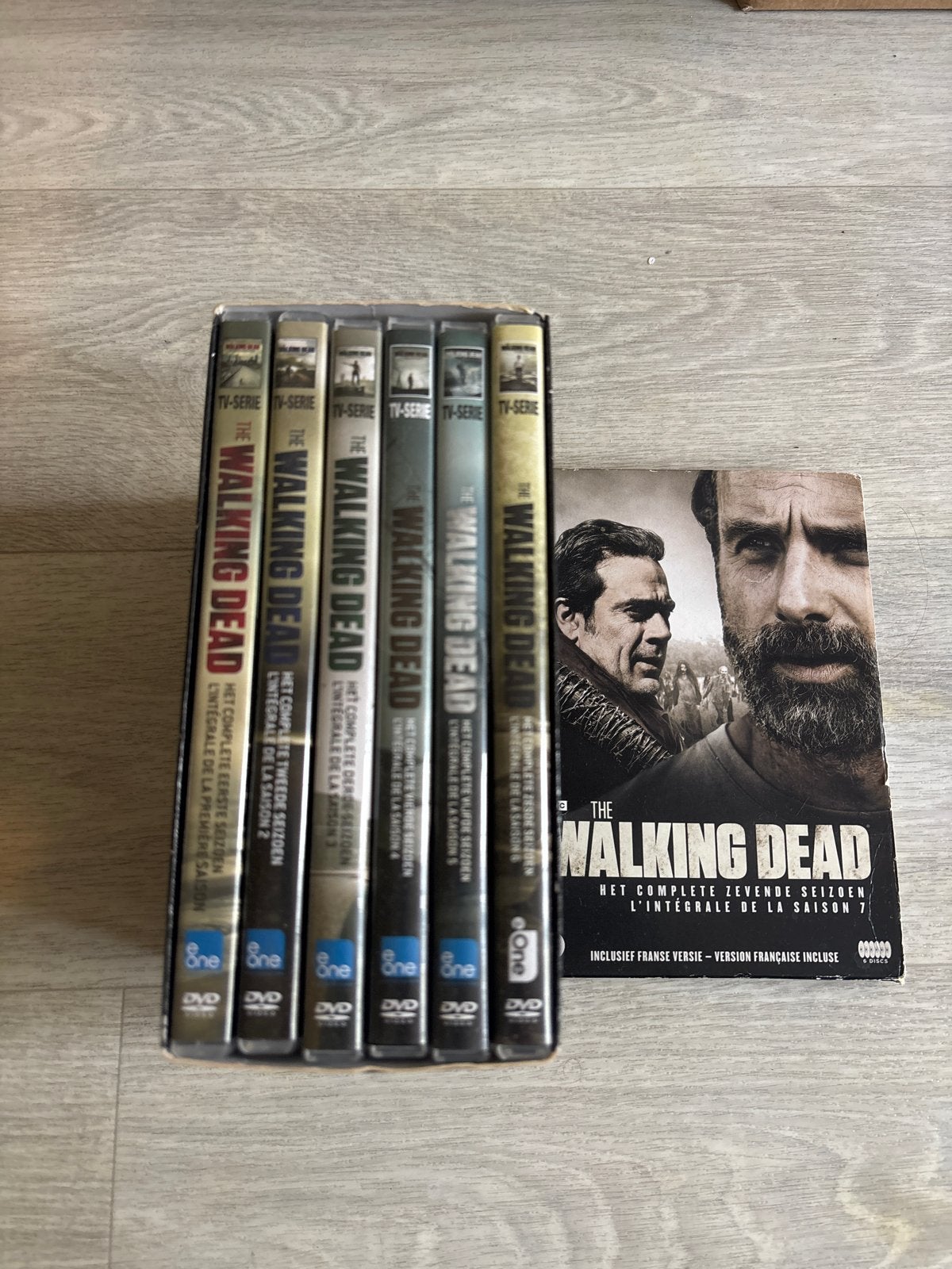 The Walking Dead Seizoenen 1-7 DVD Boxset, Cd's en Dvd's, Horror, Vanaf 16 jaar, Seizoen 1, Nederlands