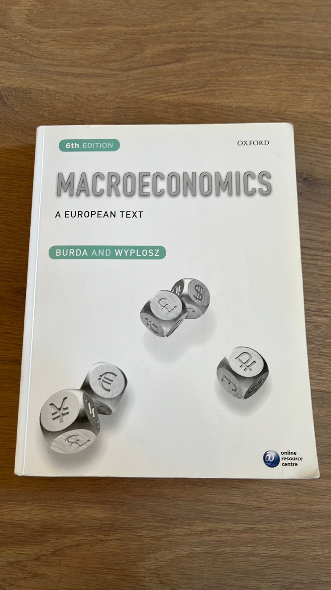 Macroeconomics, 6th edition, Burda and Wyplosz, Boeken, Studieboeken en Cursussen, Ophalen, Beta, Zo goed als nieuw, WO