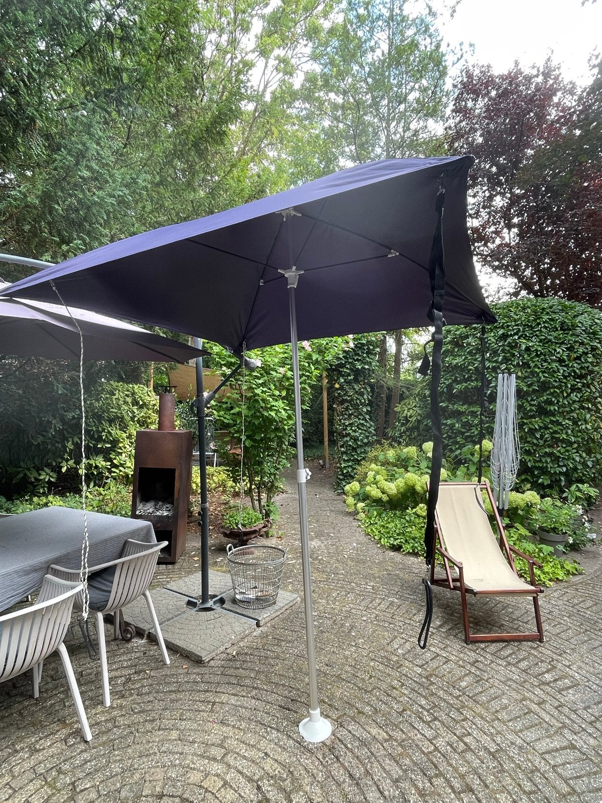 Bootparasol (vierkan) met zuignapvoet - Zo goed als nieuw, Verstelbaar, Overige typen, Ophalen of Verzenden, Zo goed als nieuw
