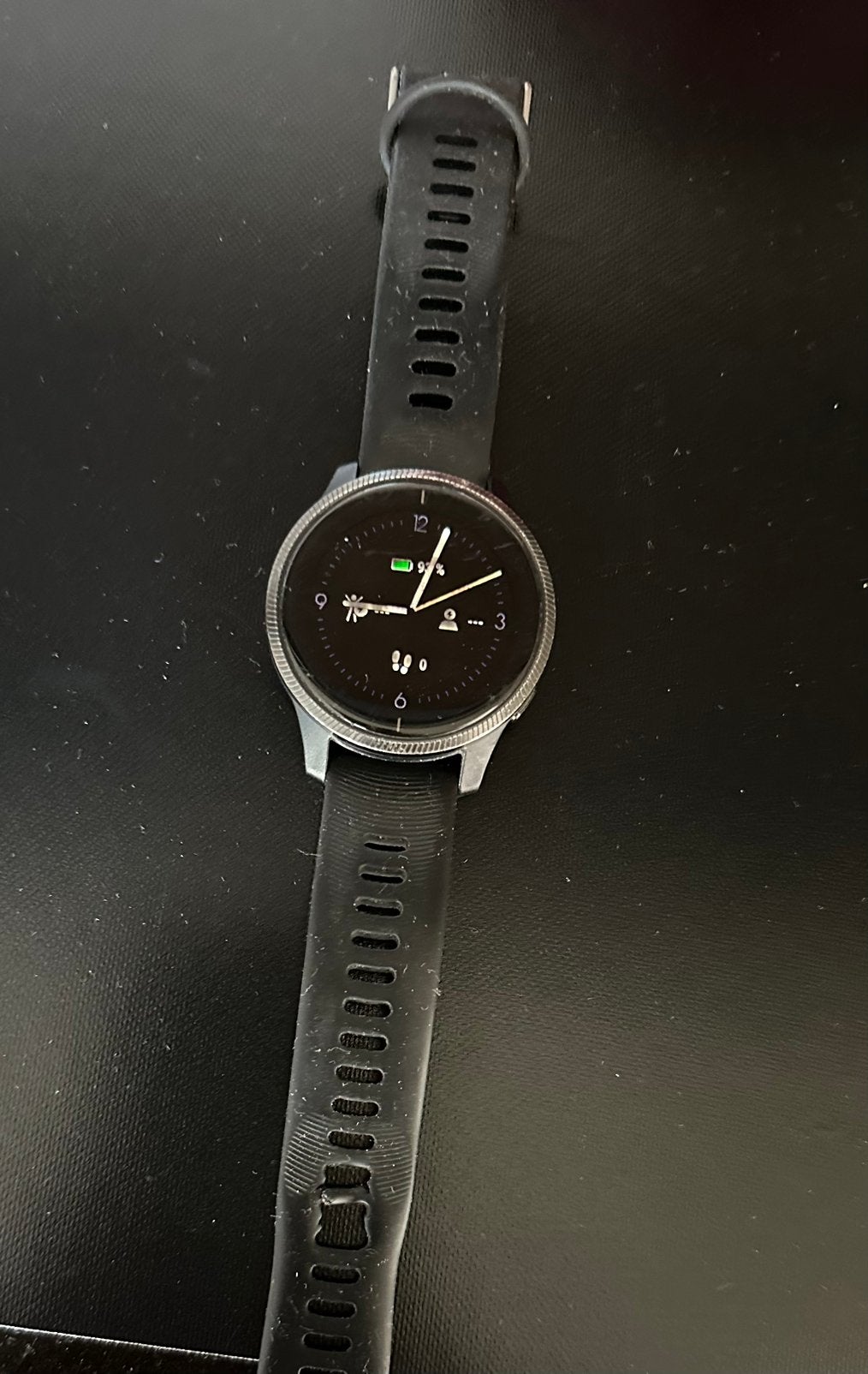 Smartwatch Amoled GPS Garmin Venu S, Ophalen, Gebruikt, Zwart, Waterdicht
