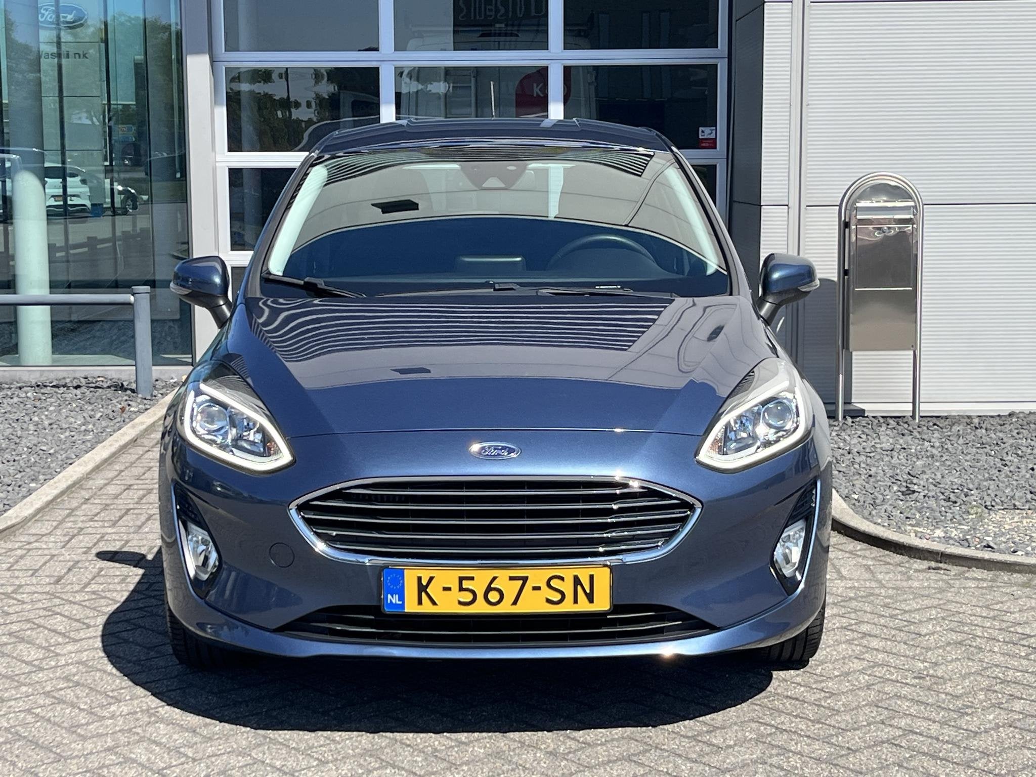 Ford Fiesta 1.0 EcoBoost 100pk 5dr Titanium | Navigatie By a, Auto's, Ford, Voorwielaandrijving, 94 pk, Stof, 580 kg