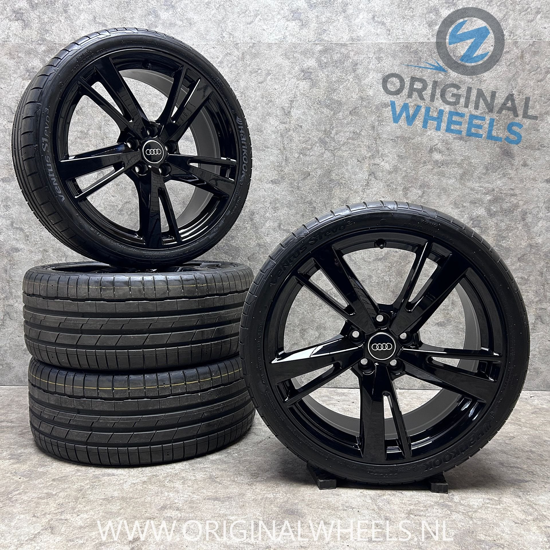 19 inch originele audi sport velgen + ☀️ of ❄️ banden Audi A