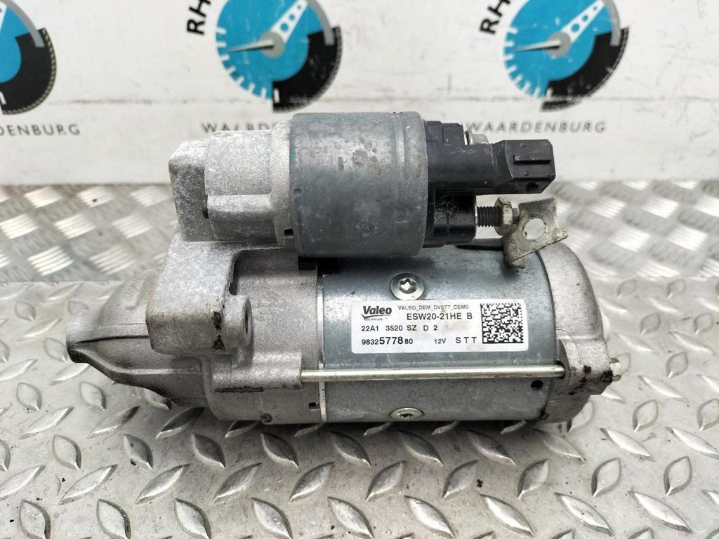 PEUGEOT 308 STARTMOTOR 2021, Ophalen of Verzenden, Gebruikt, ARN erkend